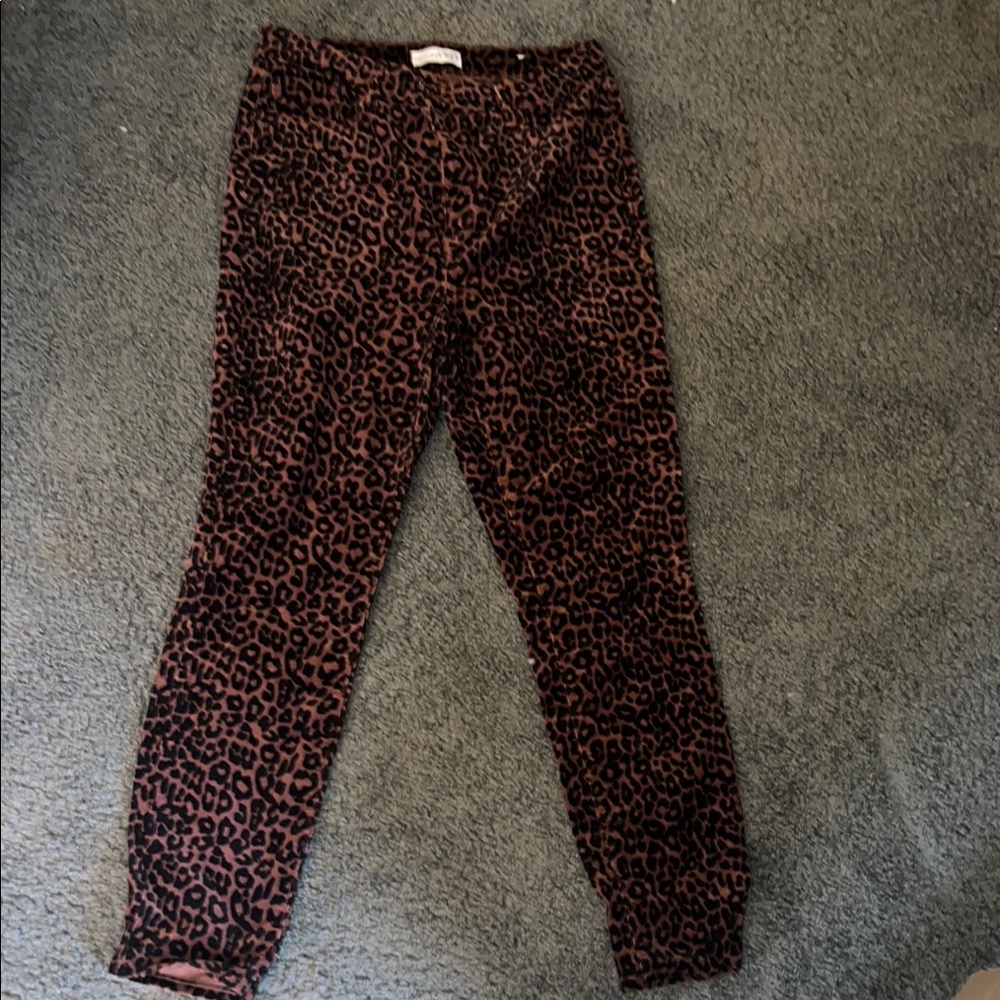 Leopard Print Pants